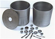 Molybdenum crucibles